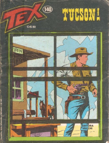 Tex nº 140 – Tucson (1 ed) - Vecchi