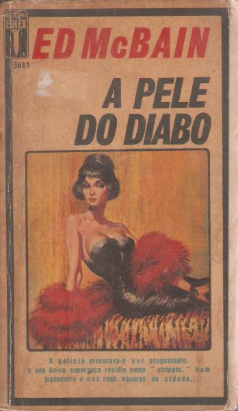 A pele do diabo - Bolsilivro de Policial - 1965 - Editormex