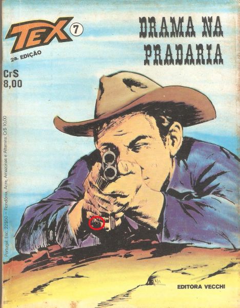 Tex n 007 - Drama na pradaria - 2 ed - Vecchi