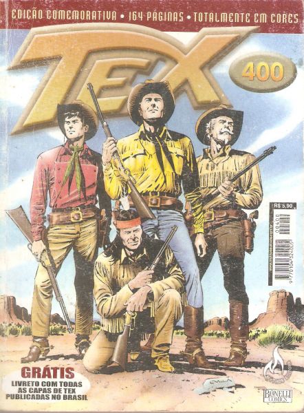 Tex nº 400 - Homens em fuga (sem caderno de capas)