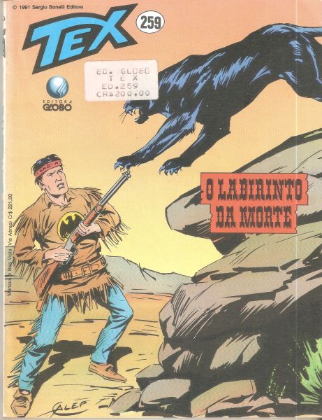 Tex nº 259 - O labirinto da morte