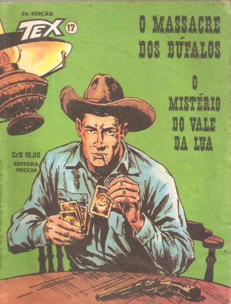 Tex n 017 - O massacre dos búfalos - O mistério do vale da lua - 2 ed - Vecchi