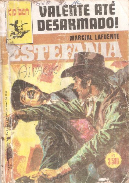 Valente até desarmado- Estefania - Bolsilivro de Faroeste - Cedibra