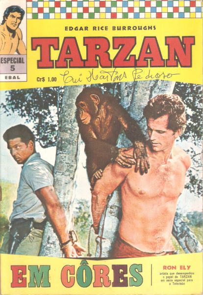 Tarzan Especial nº 005 - Persegue os mercadores de escravos - colorido - dez 1970 - Ebal