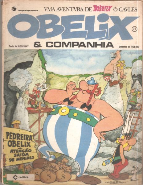 Asterix nº 23 - Obelix e companhia - Cedibra