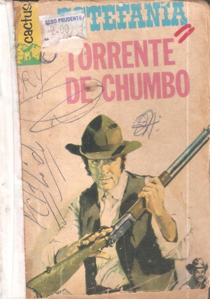 Torrente de chumbo - Estefania - Bolsilivro de Faroeste - Bruguera