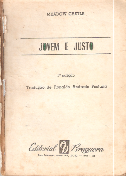 Jovem e justo - Bolsilivro de Faroeste