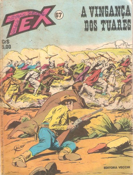 Tex nº 067 – A vingança dos tuaregs (1 ed)