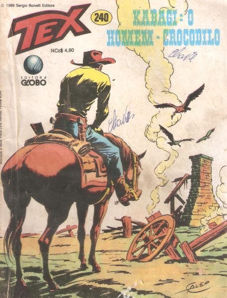 Tex nº 240 - Kabagi: o homem-crocodilo - a