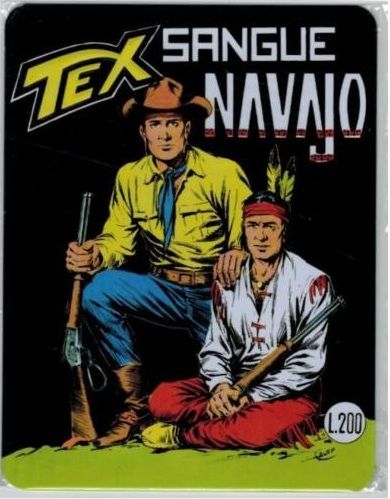 Tex 02 Sangue Navajo - Capa De Metal - Hobby & Work