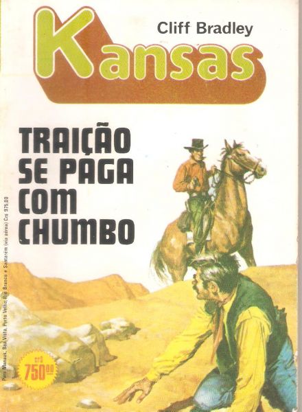 Traição se paga com chumbo -  Bolsilivro de faroeste