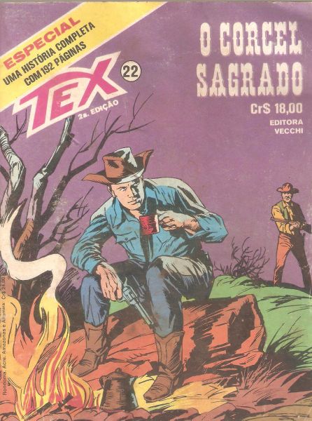 Tex n 022 - O corcel sagrado - 2 ed - Vecchi