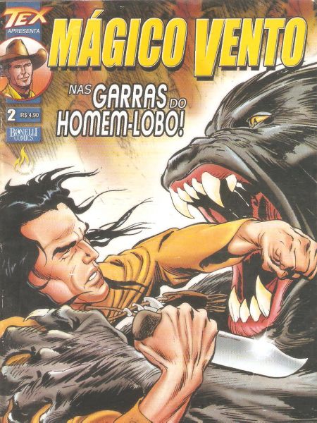 Mágico Vento nº 002 - Nas garras do homem-lobo!