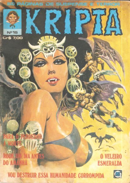 Kripta nº 15 - Rook, um dia antes de amanhã - out 1977 - RGE