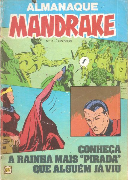 Mandrake Almanaque nº 11 - A rainha excêntrica - Rio Gráfica