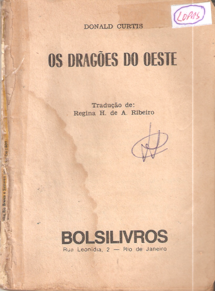 Os dragoes do oeste - Bolsilivro de faroeste