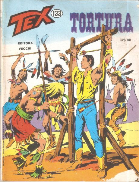 Tex nº 133 - Tortura - 1ed - Editora Vecchi