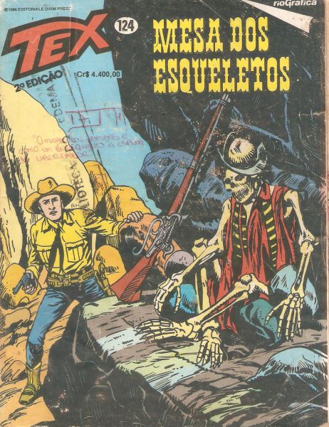 Tex n 124 – Mesa dos esqueletos (2 ed)