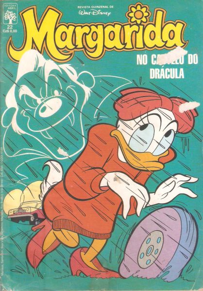 Margarida nº 022 - No castelo do Drácula - 15/05/87 - Editora Abril