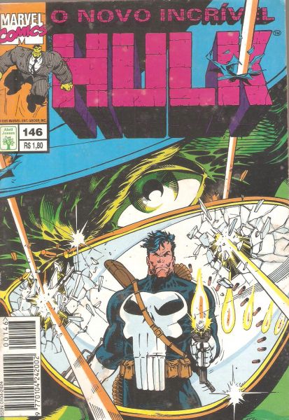 O Novo Incrivel Hulk nº 146 - ago 95 - Editora Abril