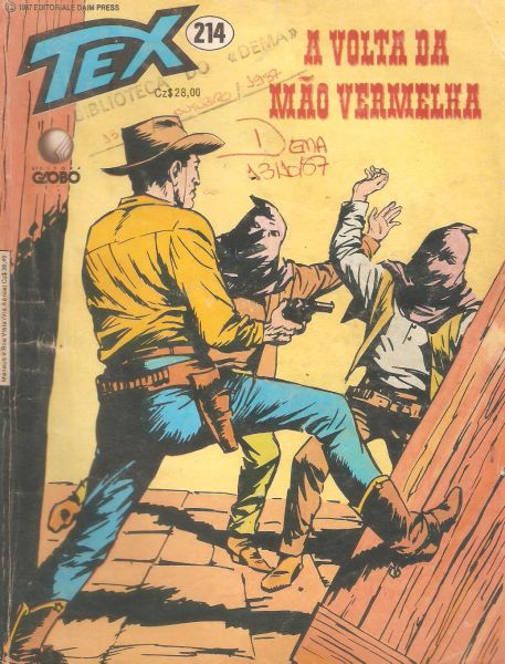 Tex nº 214 – A volta da Mão Vermelha