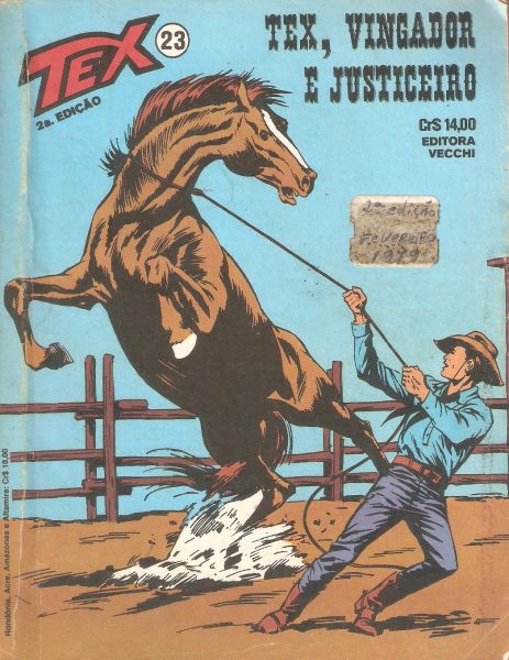 Tex n 023 – Tex, vingador e justiceiro (2 ed)