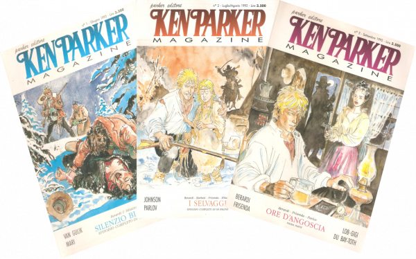 Ken Parker Magazine a fumetti Nº 01, 02 e 03 - ITALIANO