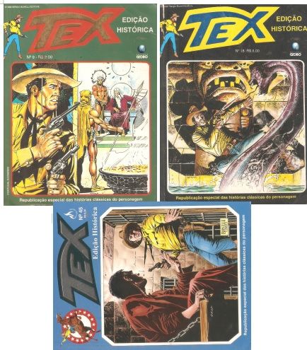 (VENDIDO) Tex Ed Histórica nº 09, 18 e 45