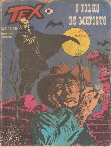 Tex nº 101 - O filho de Mefisto (1 ed)