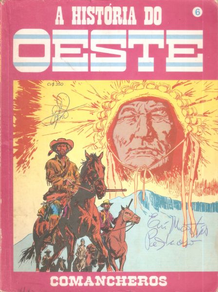 A História do Oeste nº 06 - Comancheros - Editora Record - a