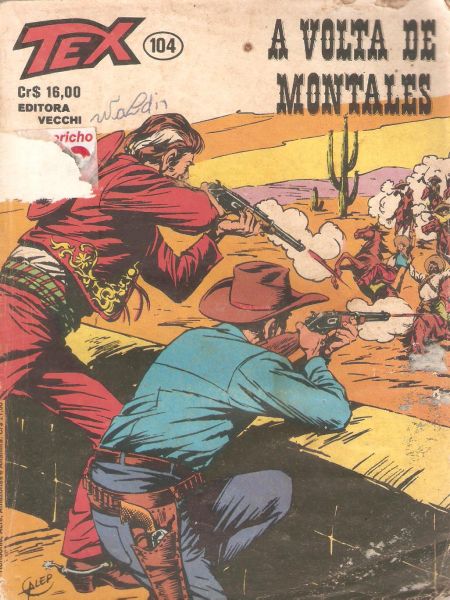 Tex nº 104 - A volta de Montales (1 ed) - Vecchi b