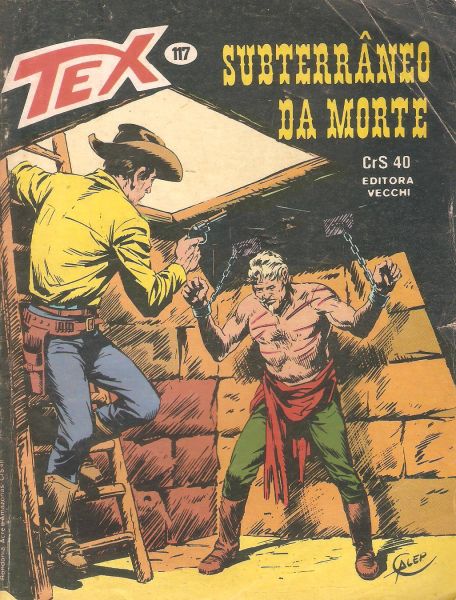 Tex nº 117 - Subterrâneo da morte - 1 ed - Vecchi