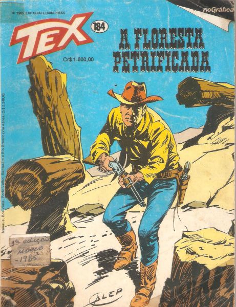 Tex nº 184 – A floresta petrificada