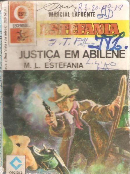 Justiça em Abilene - Estefania - Bolsilivro de Faroeste