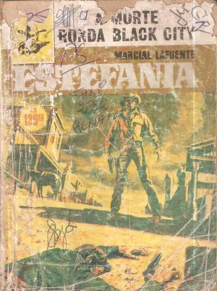 A morte ronda Black City - Estefania - Bolsilivros de Faroeste - Cedibra