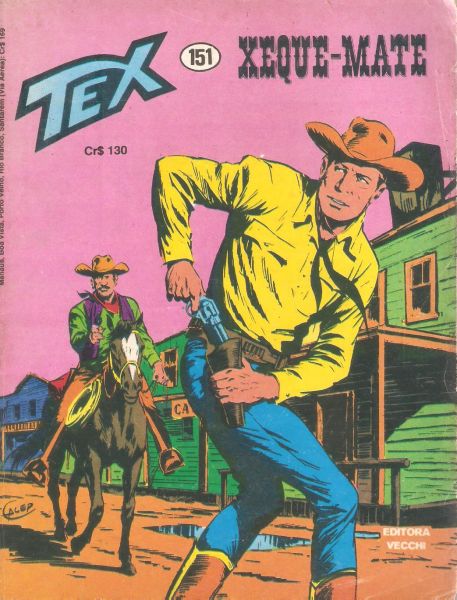 Tex nº 151 - Xeque-mate - Editora Vecchi