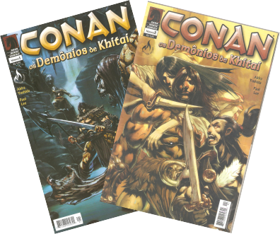 Conan - Os demônios de Khitai - Dark Horse - Vol 1 e 2