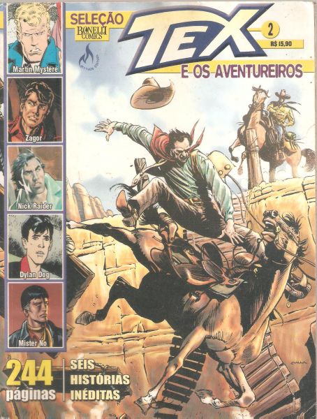 Tex e os aventureiros nº 02