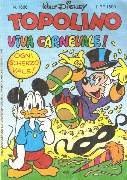 Topolino nº 1680 – Viva Carnevale