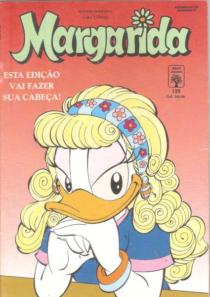 Margarida nº 139 - nov 91 - Editora Abril