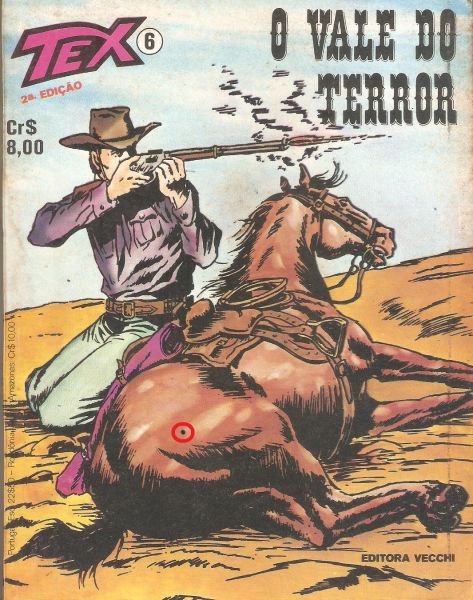 Tex n 006 - O vale do terror - 2 ed - Vecchi