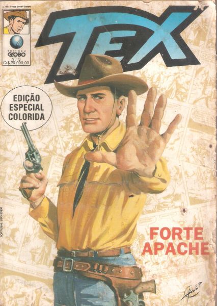 Tex Edição Colorida nº 03 - Forte Apache (Ed. Globo)