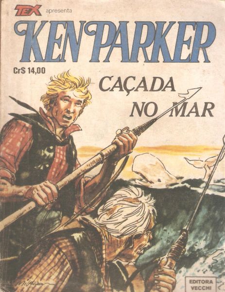 Ken Parker nº 09 - Caçada no mar - Vecchi