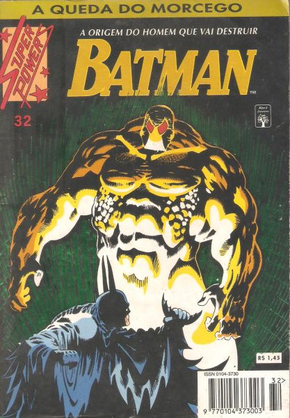 A queda do morcego nº 32 - Batman - nov 94 - Editora Abril